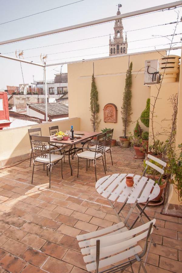 Botanic Duplex Terrace 5 Pax Apartment Seville Exterior photo